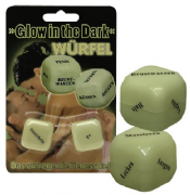 Glow in the dark - Würfel